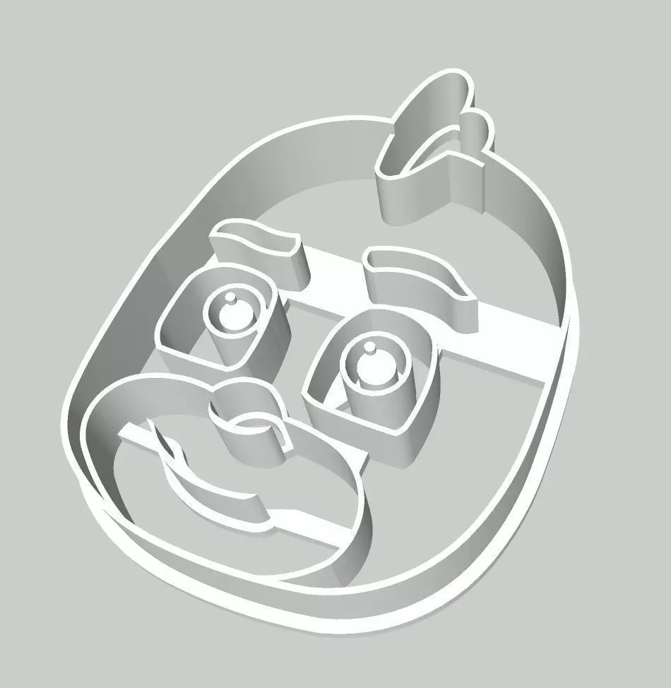 PJ Mask Green Cookie Fondant Cutter 3D print model_0