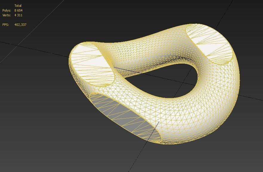 CUBAN chain 3D print model_9