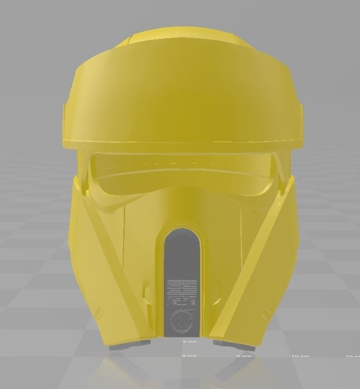 Star Wars Rogue One Shoretrooper Helmet 3D print model_8