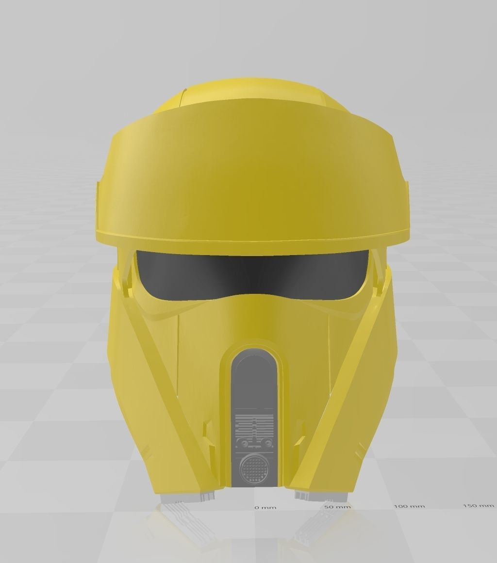 Star Wars Rogue One Shoretrooper Helmet 3D print model_7