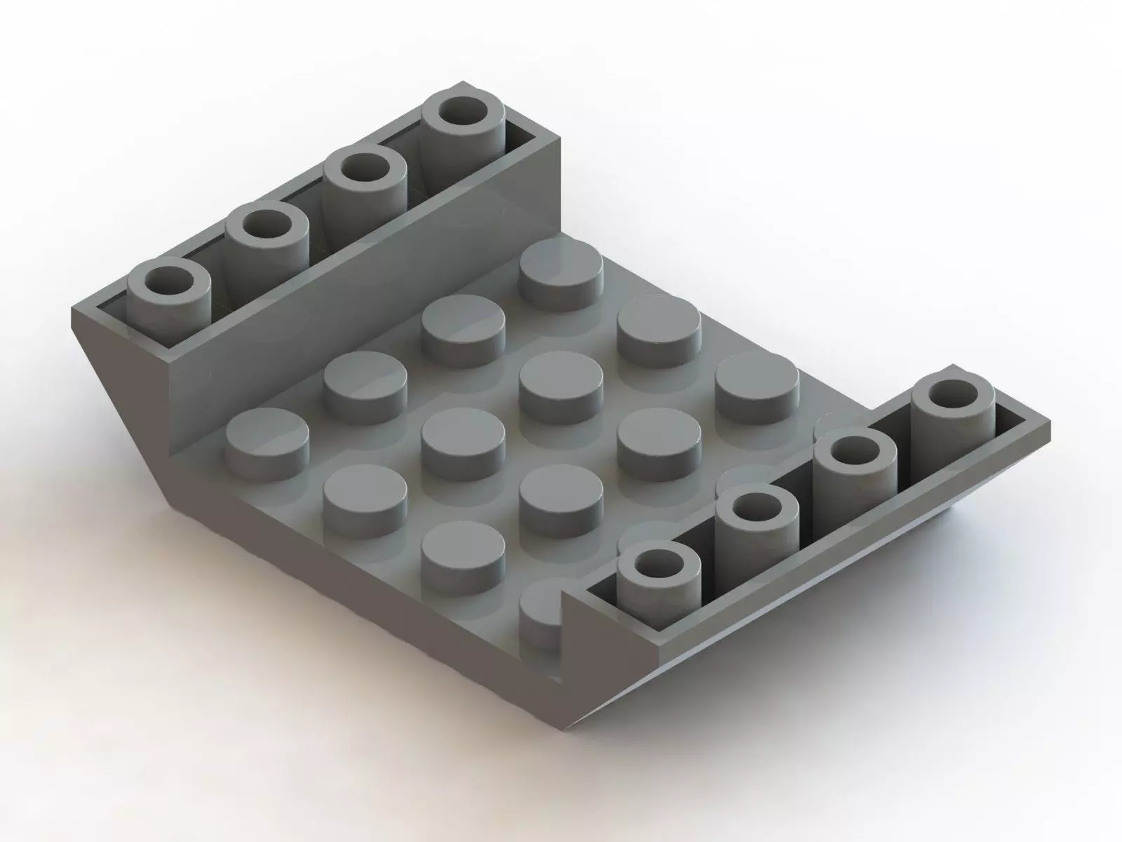 Lego 4 x 6 Hull Section Free 3D model