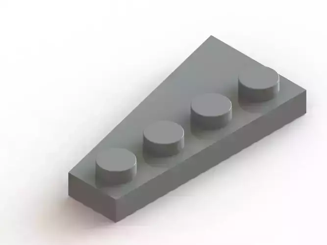 Lego 2 x 4 Wedge Plate