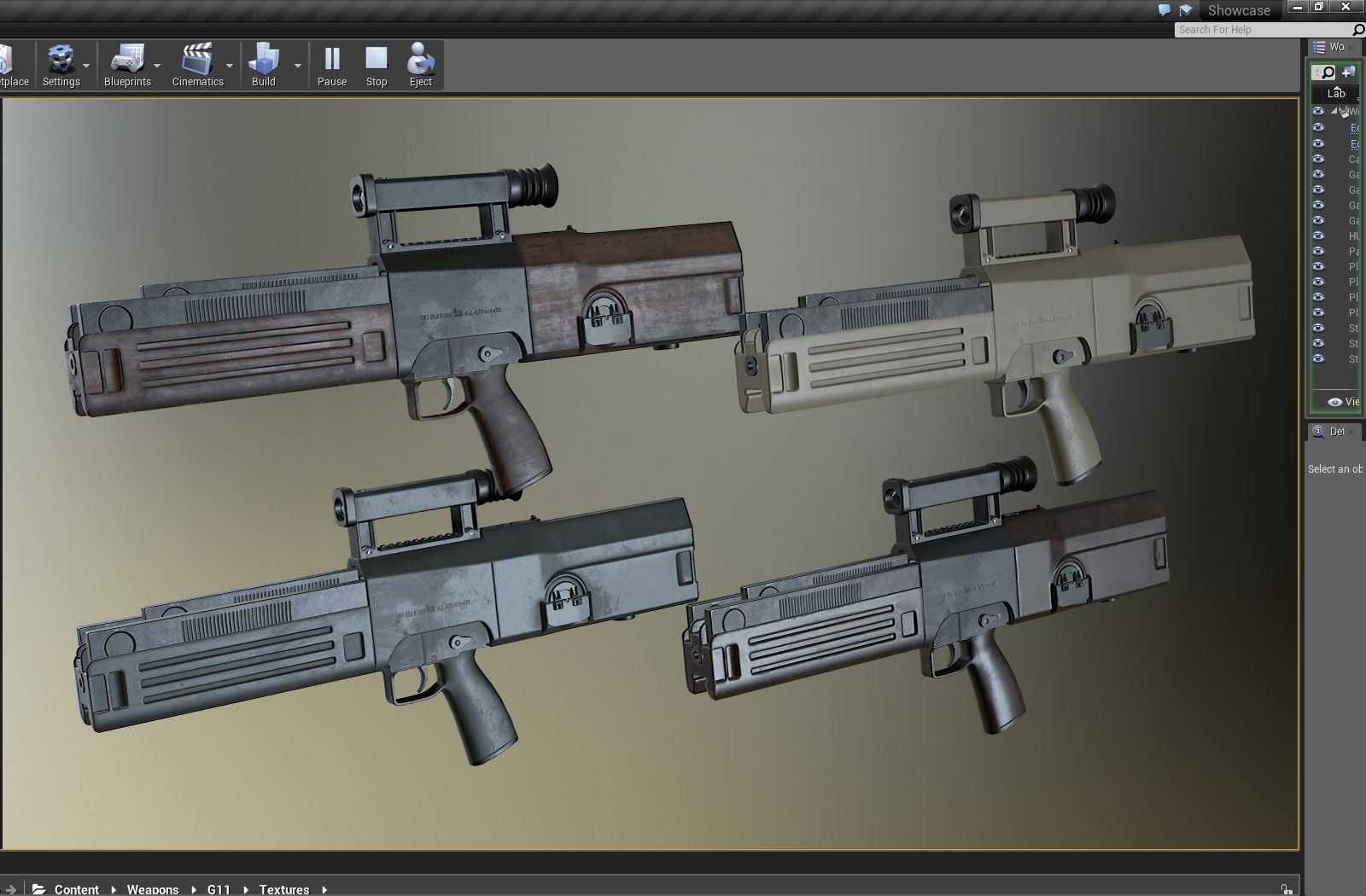 PBR G11 K2 Prototype Low-poly 3D model_7