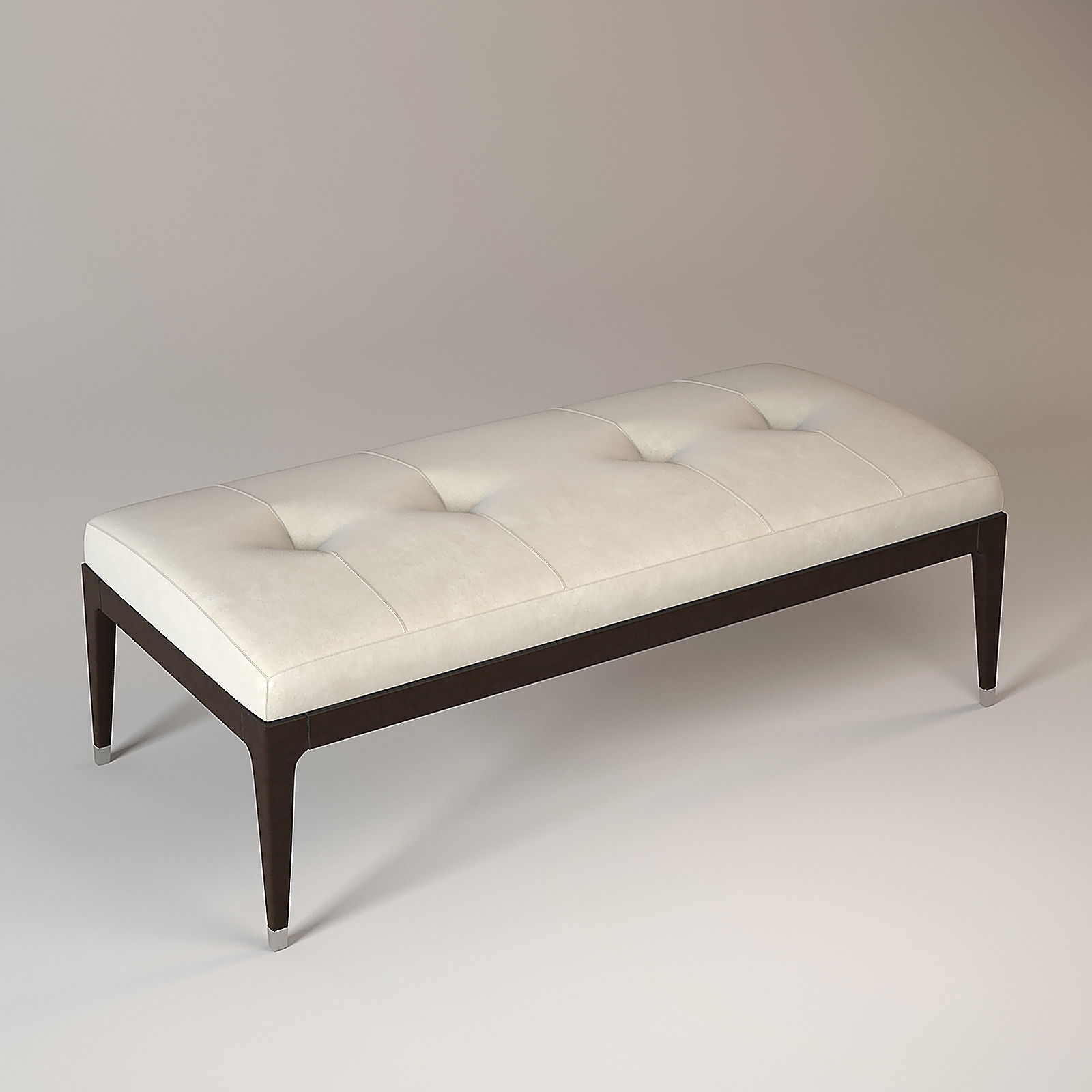 Modern Moment Bench Barbara Barry 3D model_2