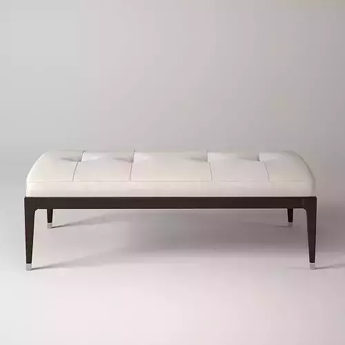 Modern Moment Bench Barbara Barry 3D model