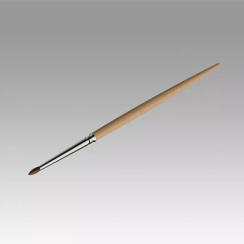Paint brush 3D model_0