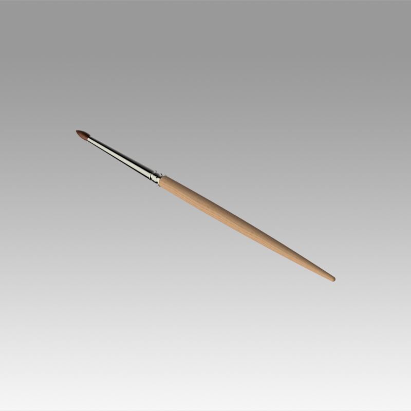 Paint brush 3D model_2