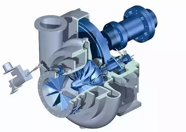 Impeller water pump Free 3D model