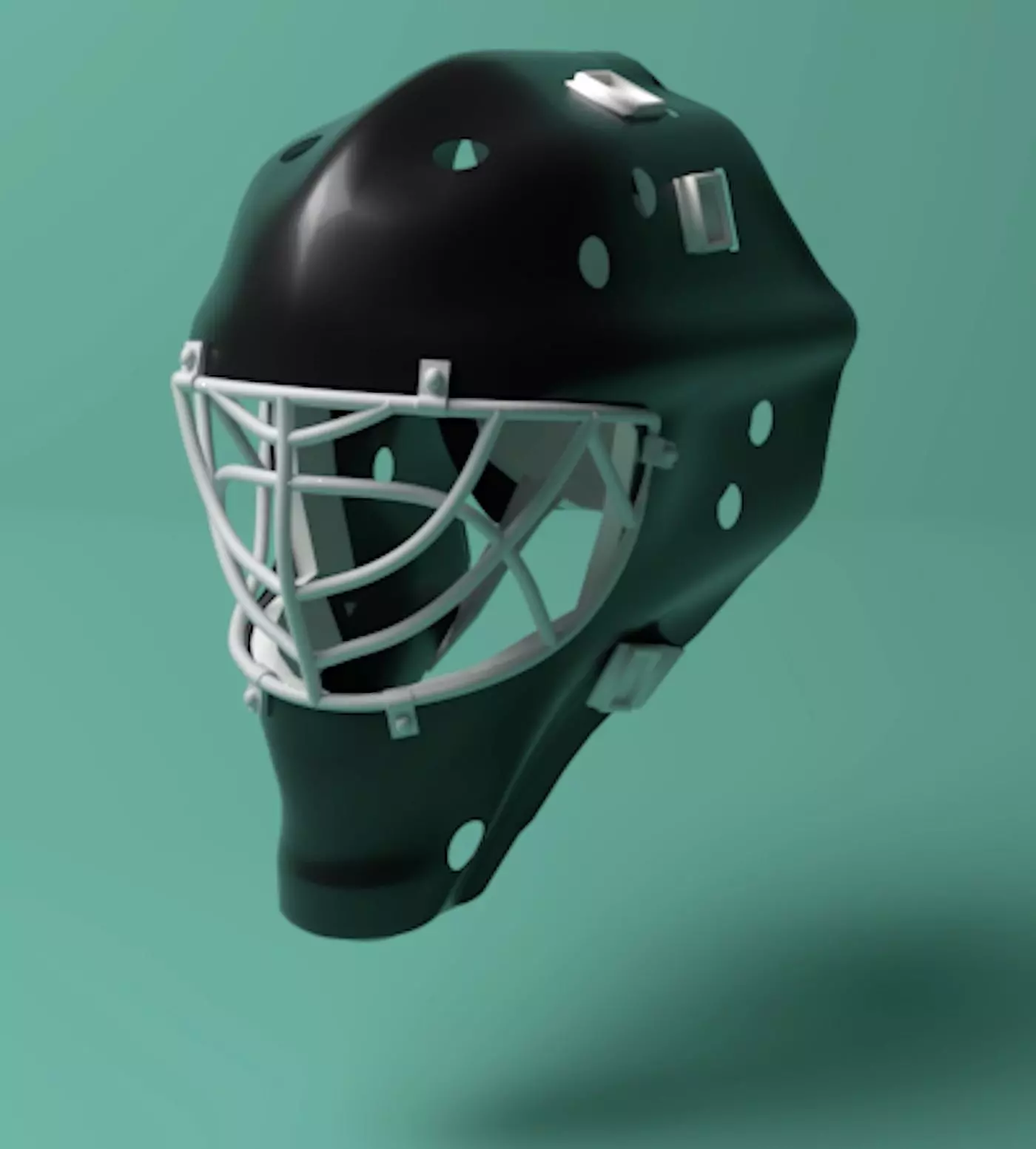 Hockey Goalie Mask 3D model_0