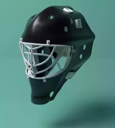 Hockey Goalie Mask 3D model