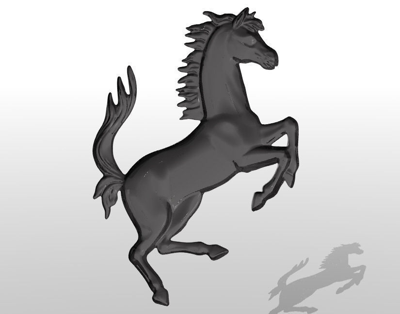 toynjoy ferrari logo Free 3D model_2