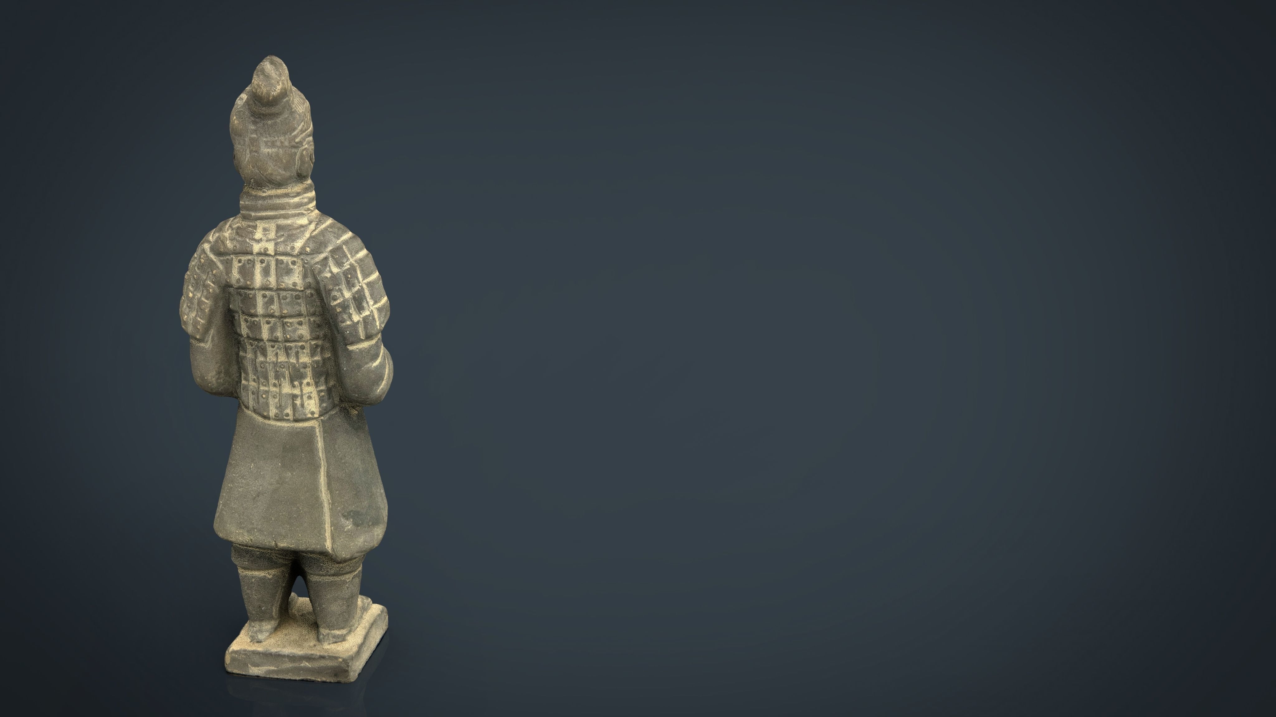 Terracotta Warriors Soldier Type 2 Low-poly 3D model_15