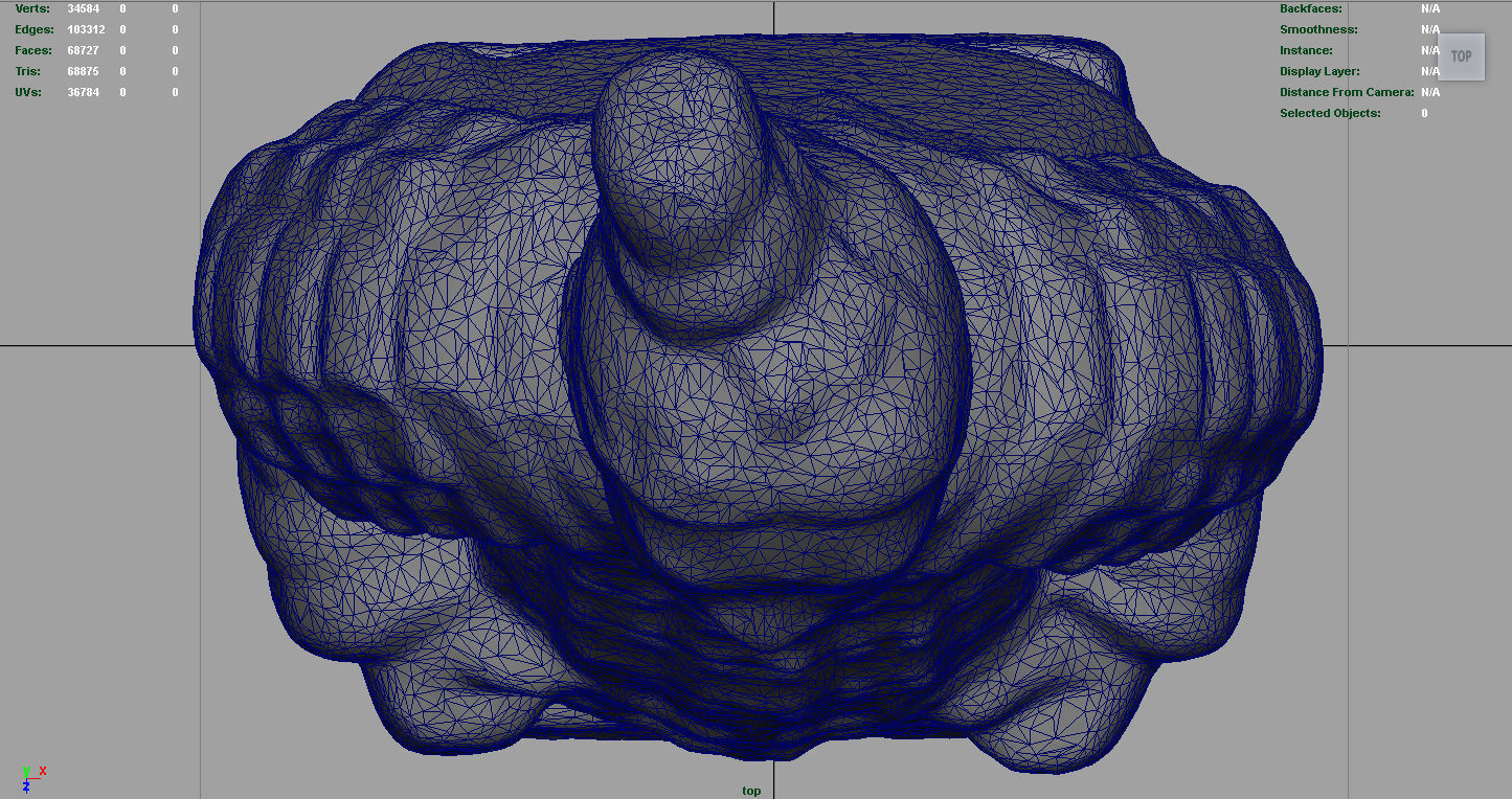 Terracotta Warriors Soldier Type 2 Low-poly 3D model_13