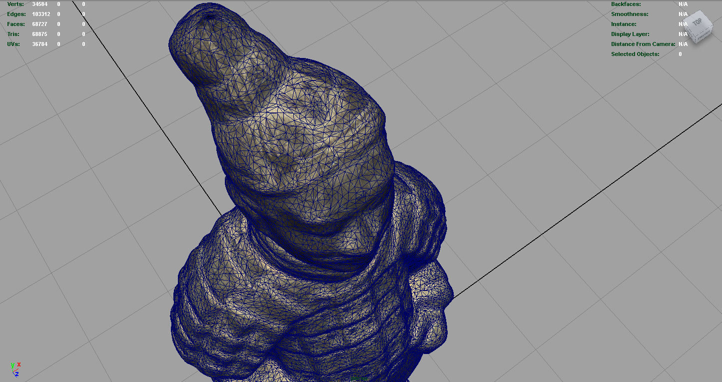 Terracotta Warriors Soldier Type 2 Low-poly 3D model_10