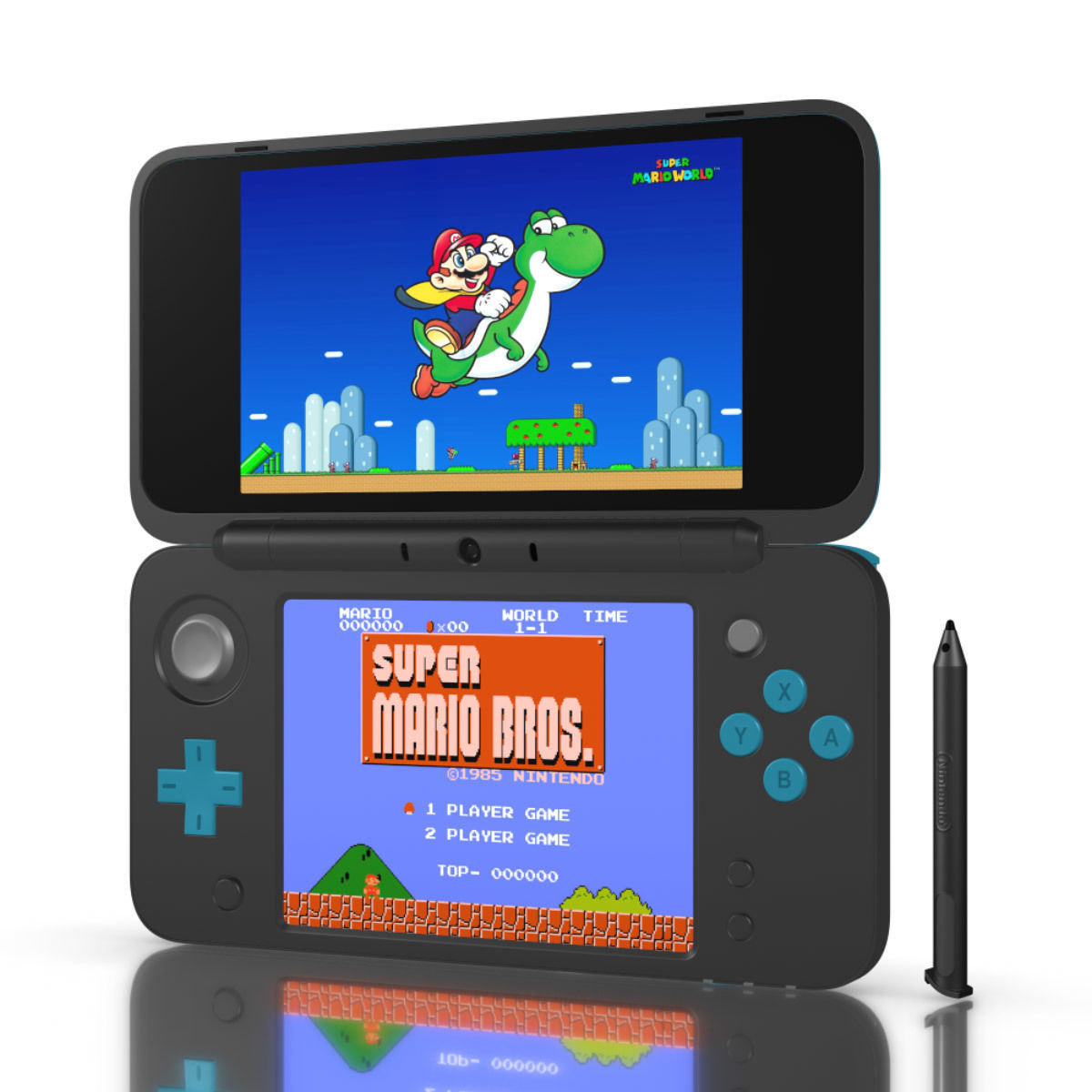 New Nintendo 2DS XL for Element 3D 3D model_2