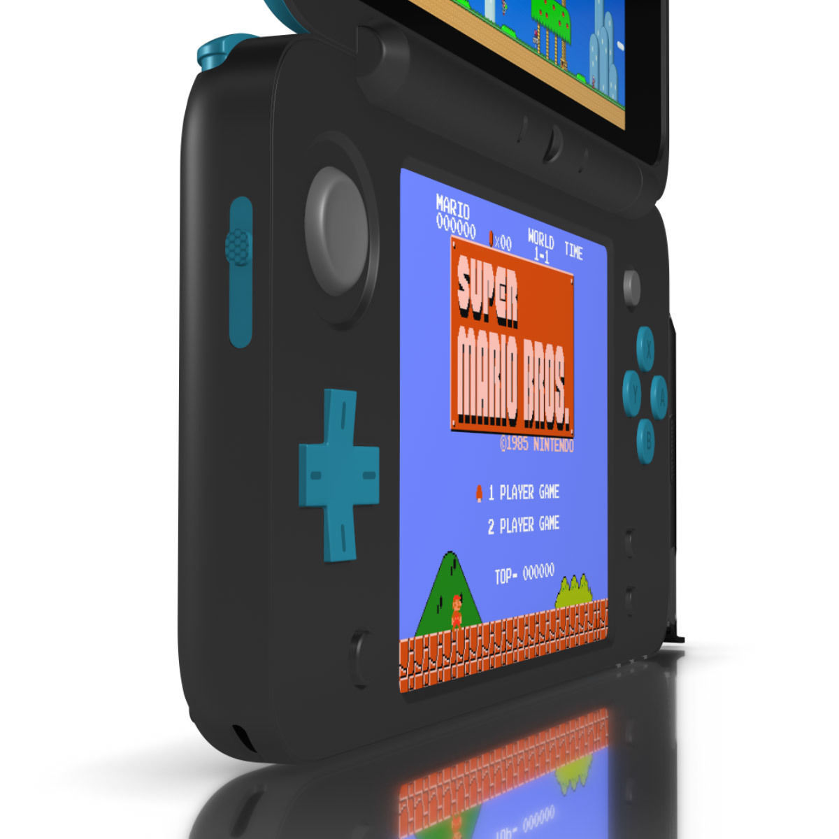 New Nintendo 2DS XL for Element 3D 3D model_8