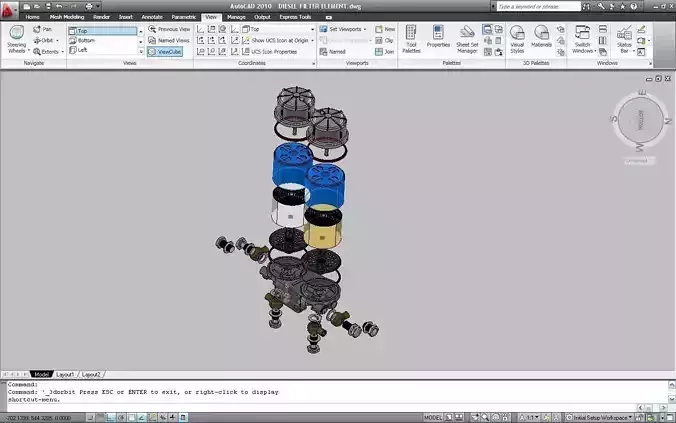 DIESEL FILTER ELEMENT