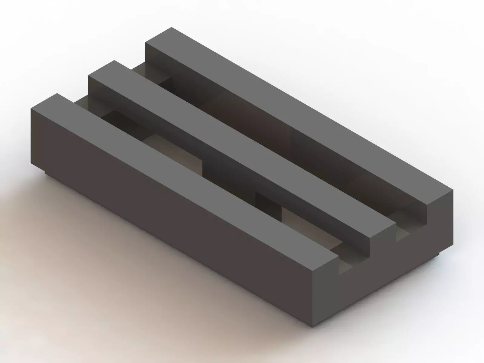 Lego Corrugated Plate Free 3D model_0