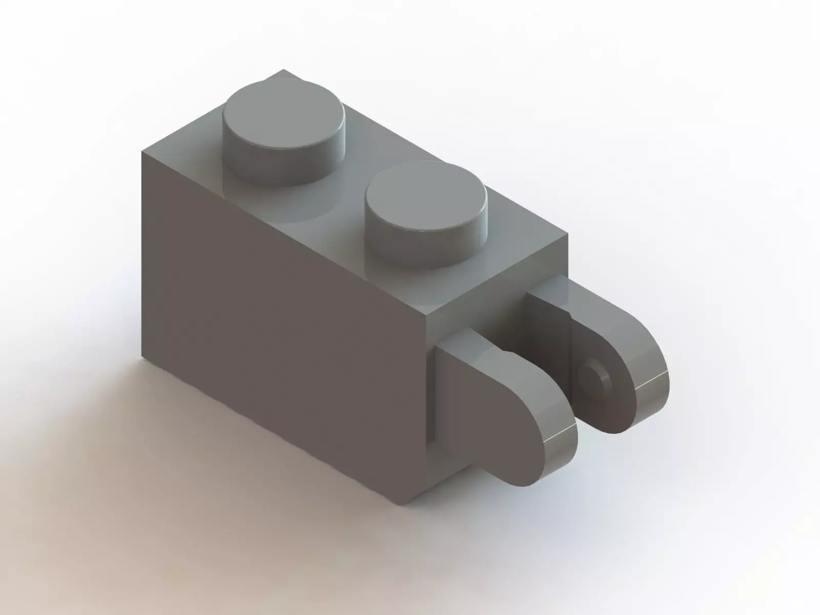 Lego Click Brick Free 3D model_0