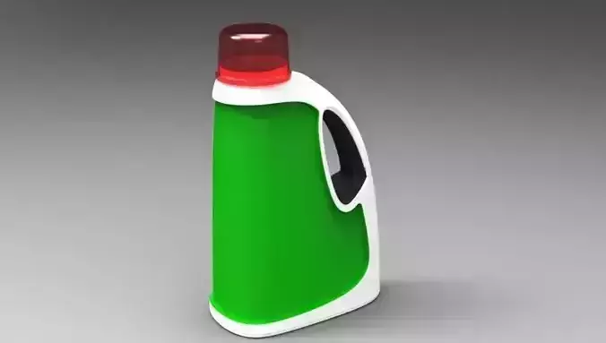 detergent bottle Free 3D model