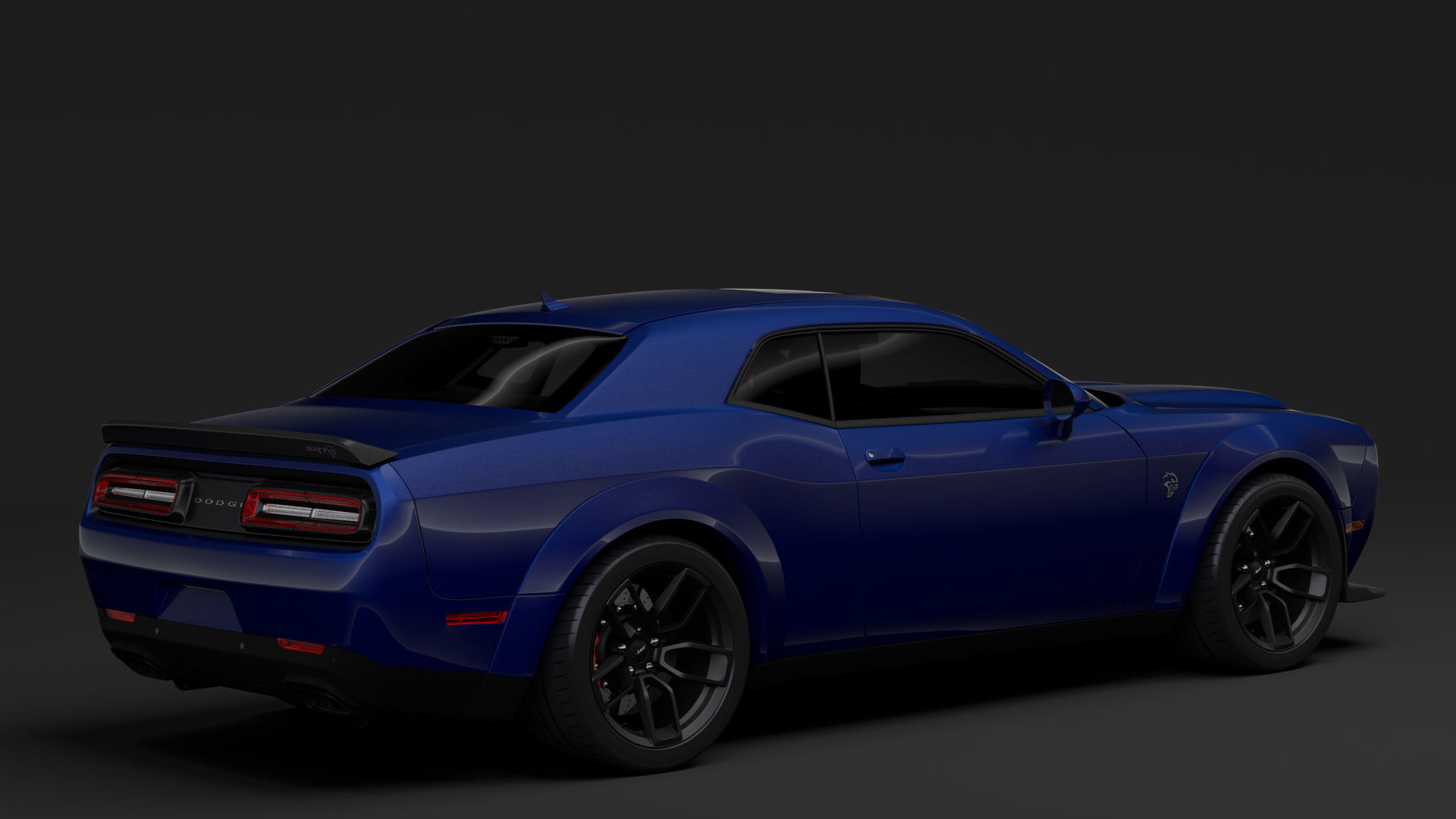 Dodge Challenger SRT Hellcat Widebody LC 2020 3D model_2