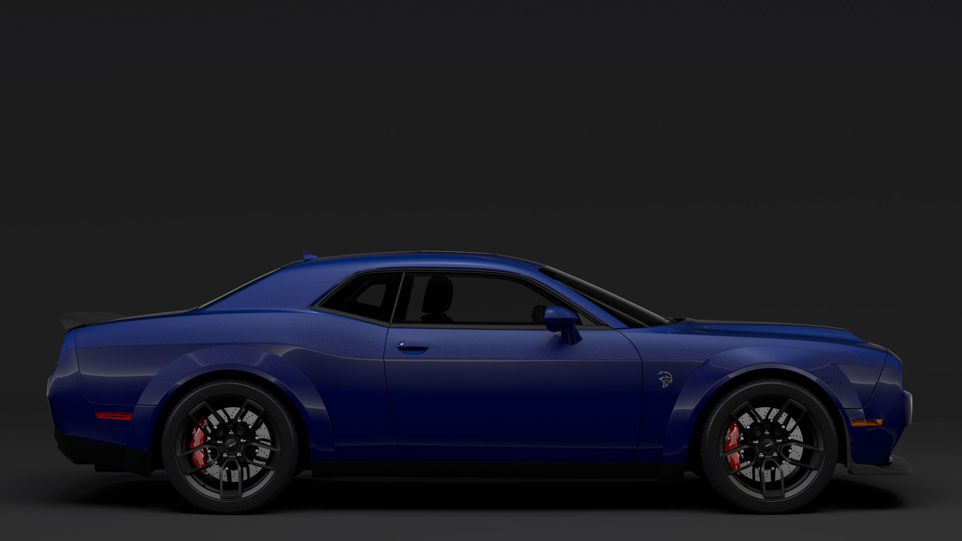 Dodge Challenger SRT Hellcat Widebody LC 2020 3D model_7