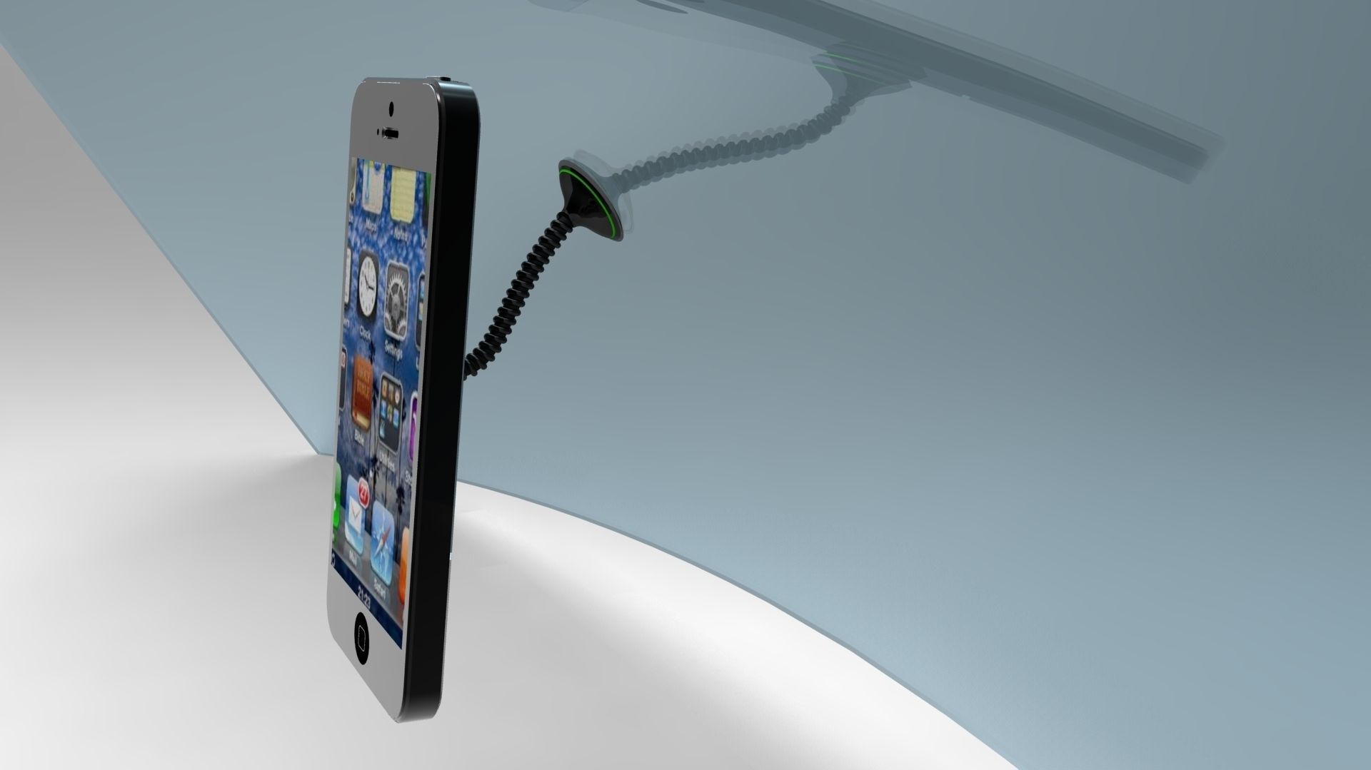 IPHONE 5 ACCESORIES CHALLANGE - COBRA Free 3D model_6