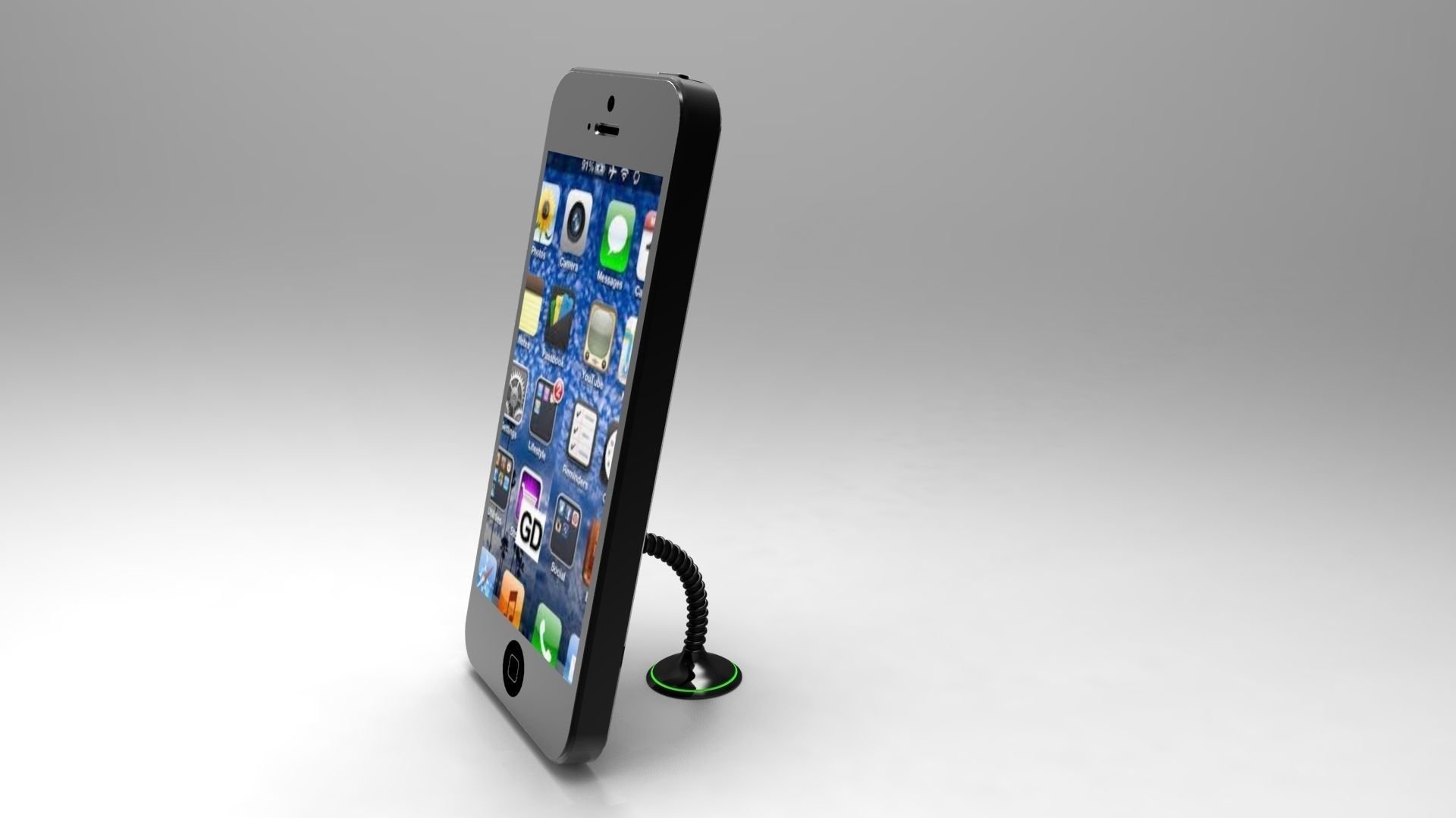 IPHONE 5 ACCESORIES CHALLANGE - COBRA Free 3D model_2