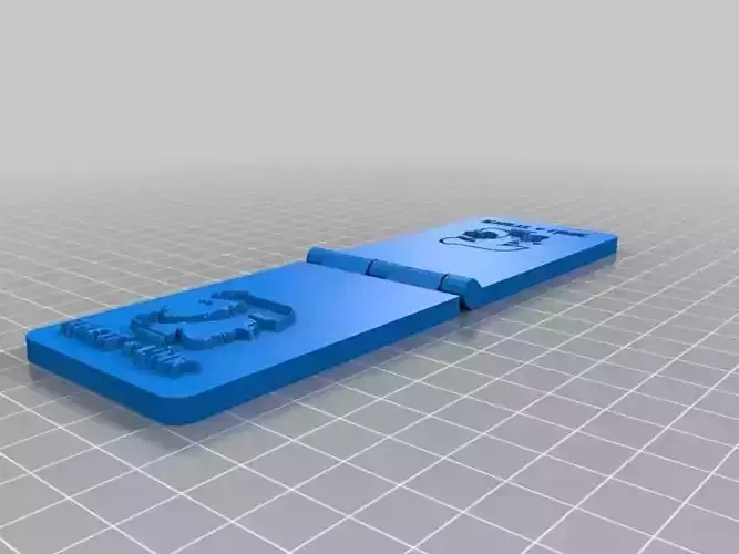 Rhett and Link Embossing Stamp Free 3D print model