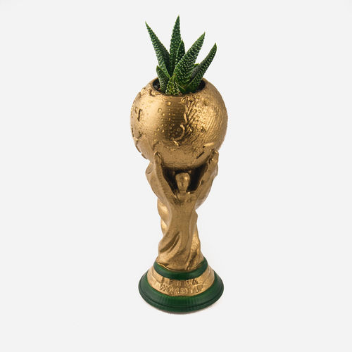 Worldcup Planter Free 3D print model