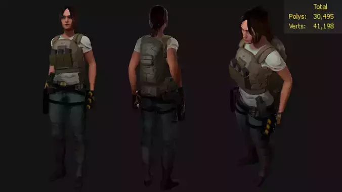 Female  Australian military