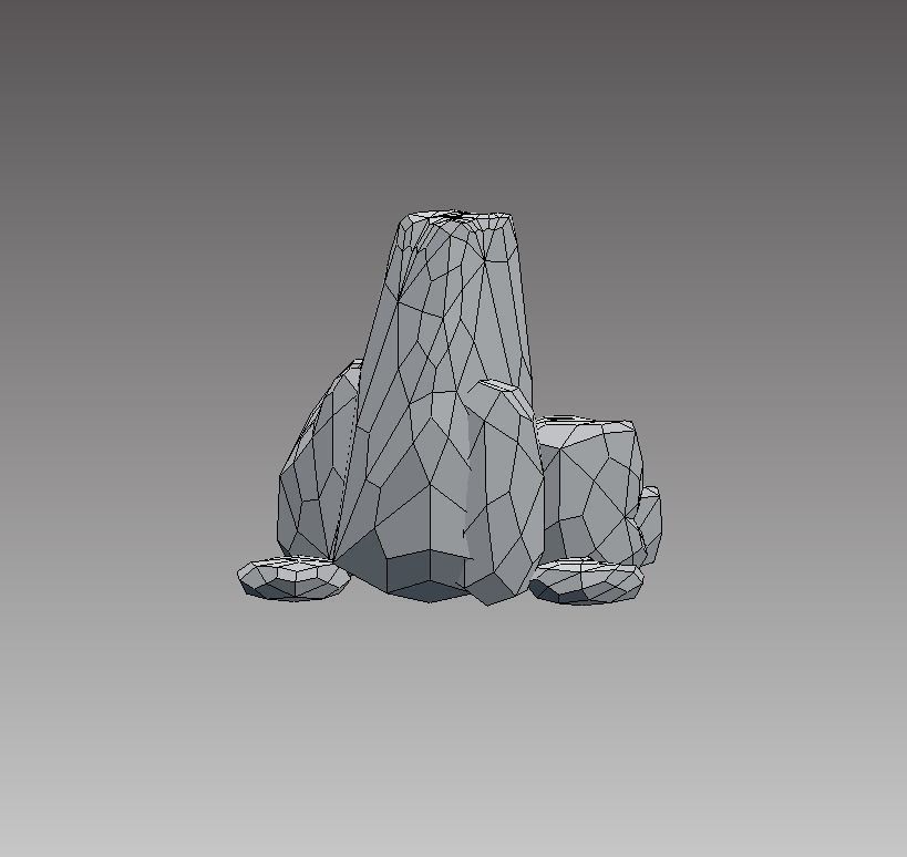 Polygon Desert Pack Free low-poly 3D model_7