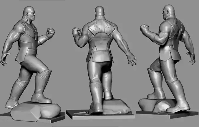 THANOS 3D Printable Model 3D model