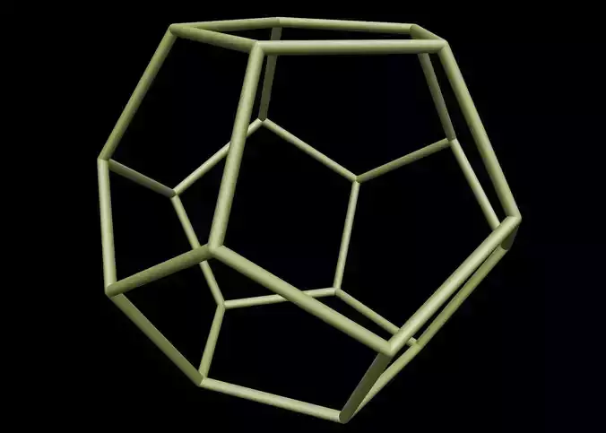 056 Dodecahedron 20 cm dE-6mm