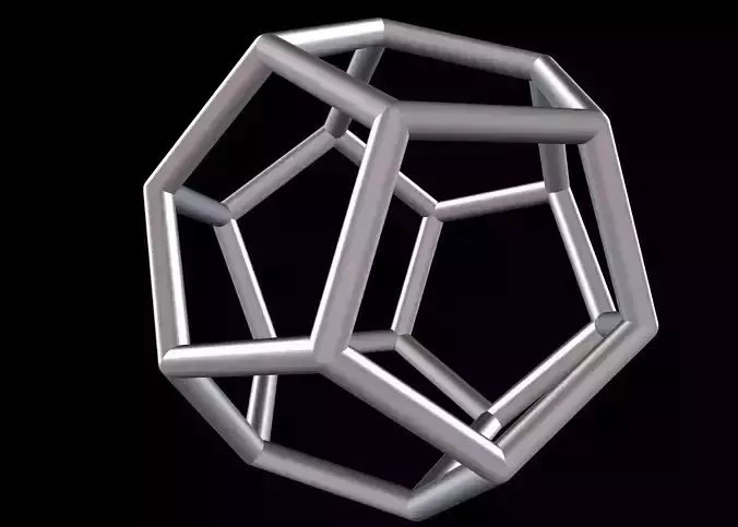 058 Dodecahedron 20 cm dE-13mm 3D print model