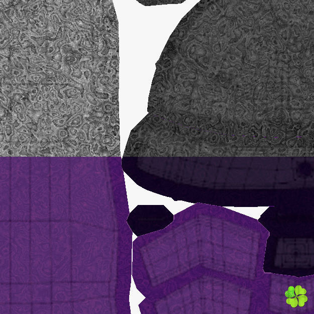 Snowflake shoes high heels low poly Low-poly 3D model_69