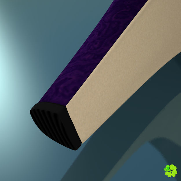 Snowflake shoes high heels low poly Low-poly 3D model_33