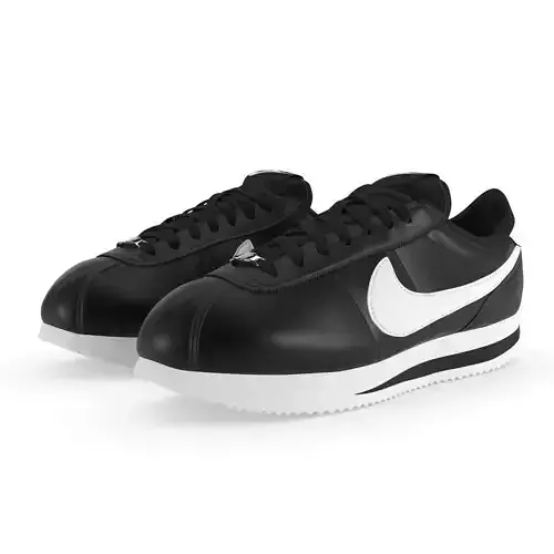 Nike Cortez Basic PBR Low-poly 3D model