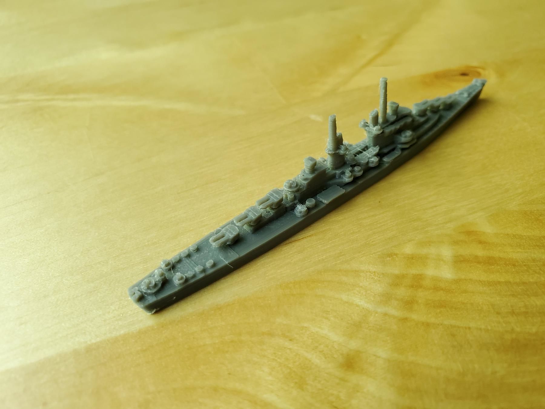 US Atlanta Class Cruiser Warship 3D print model_17