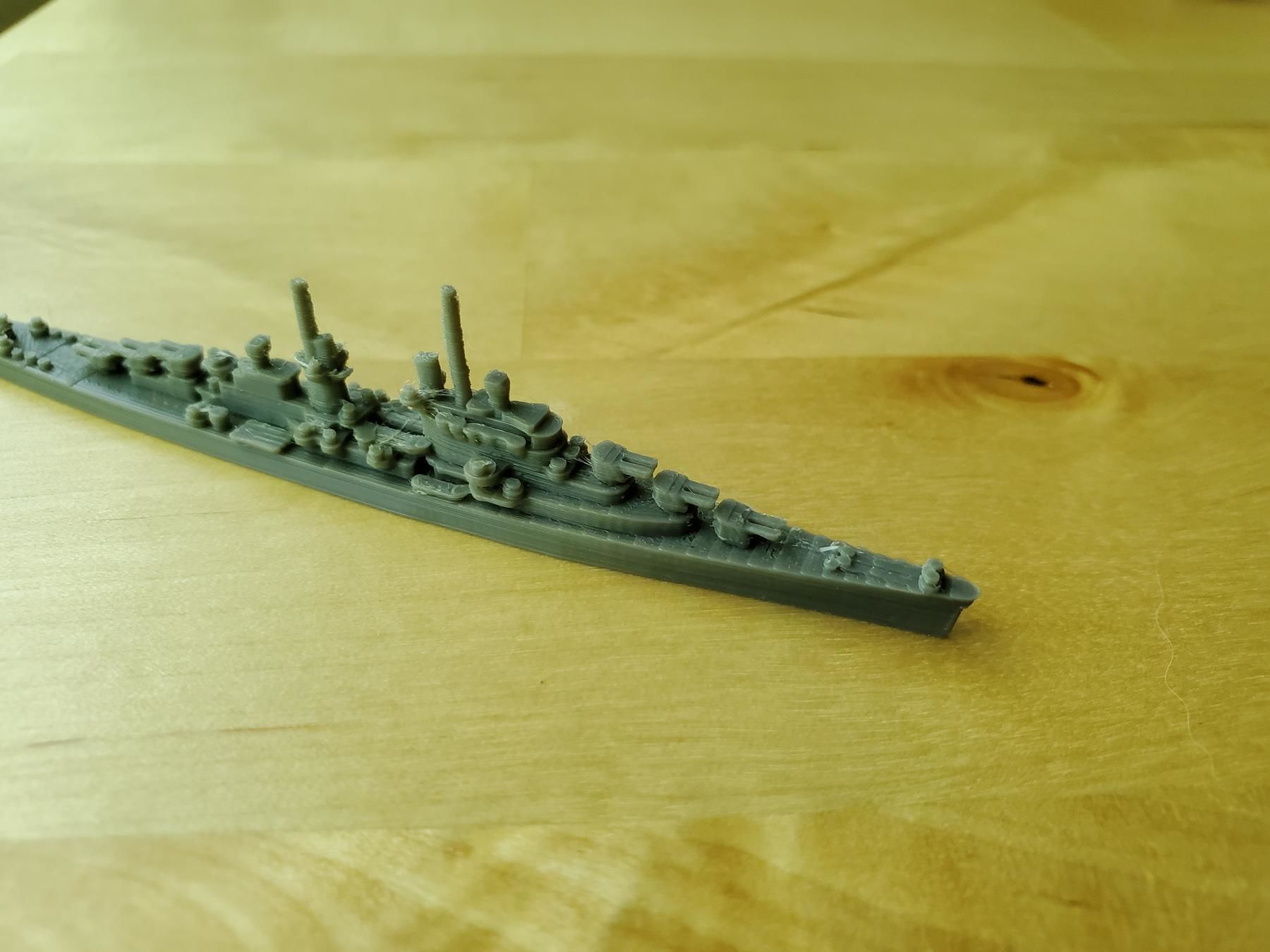 US Atlanta Class Cruiser Warship 3D print model_18
