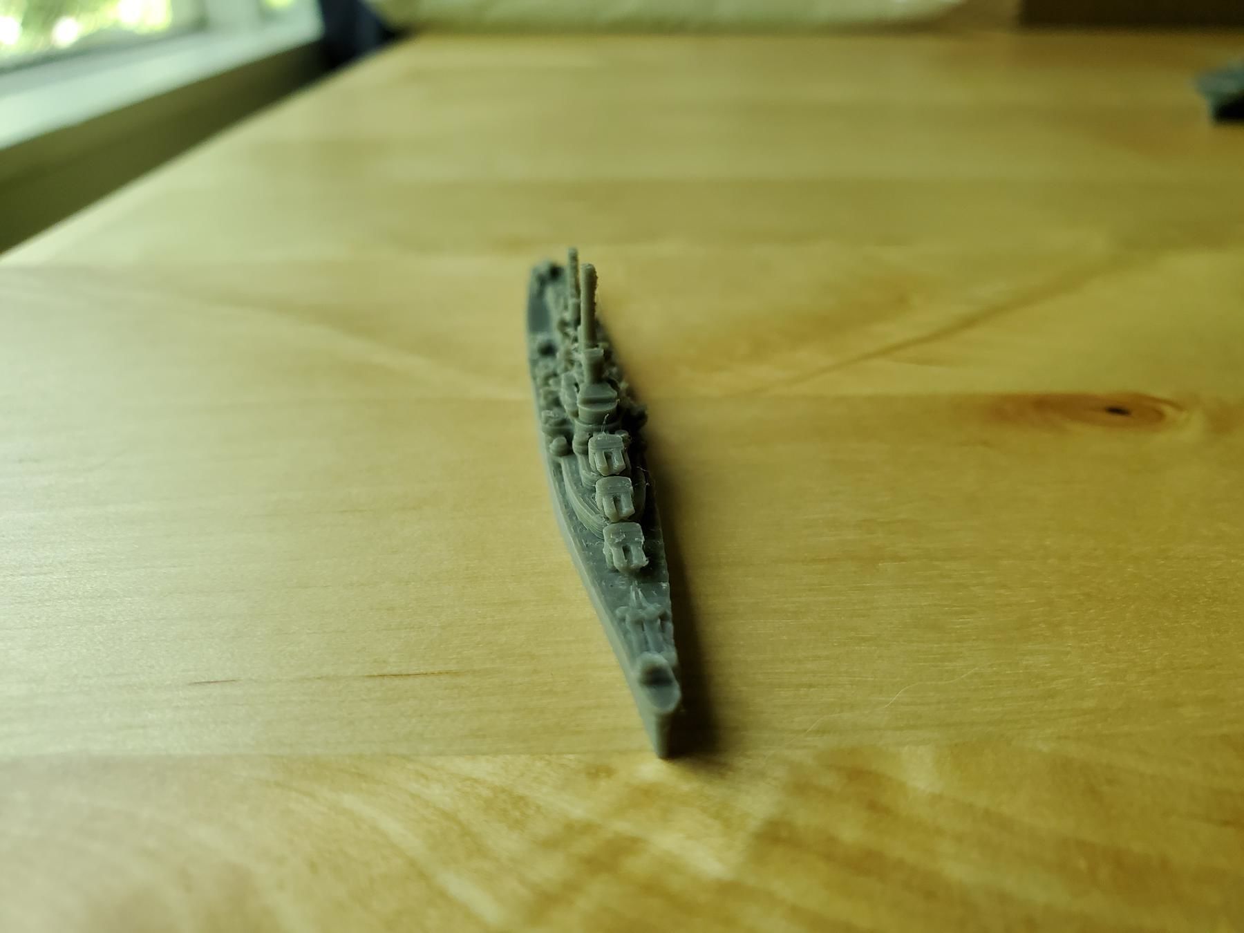 US Atlanta Class Cruiser Warship 3D print model_19