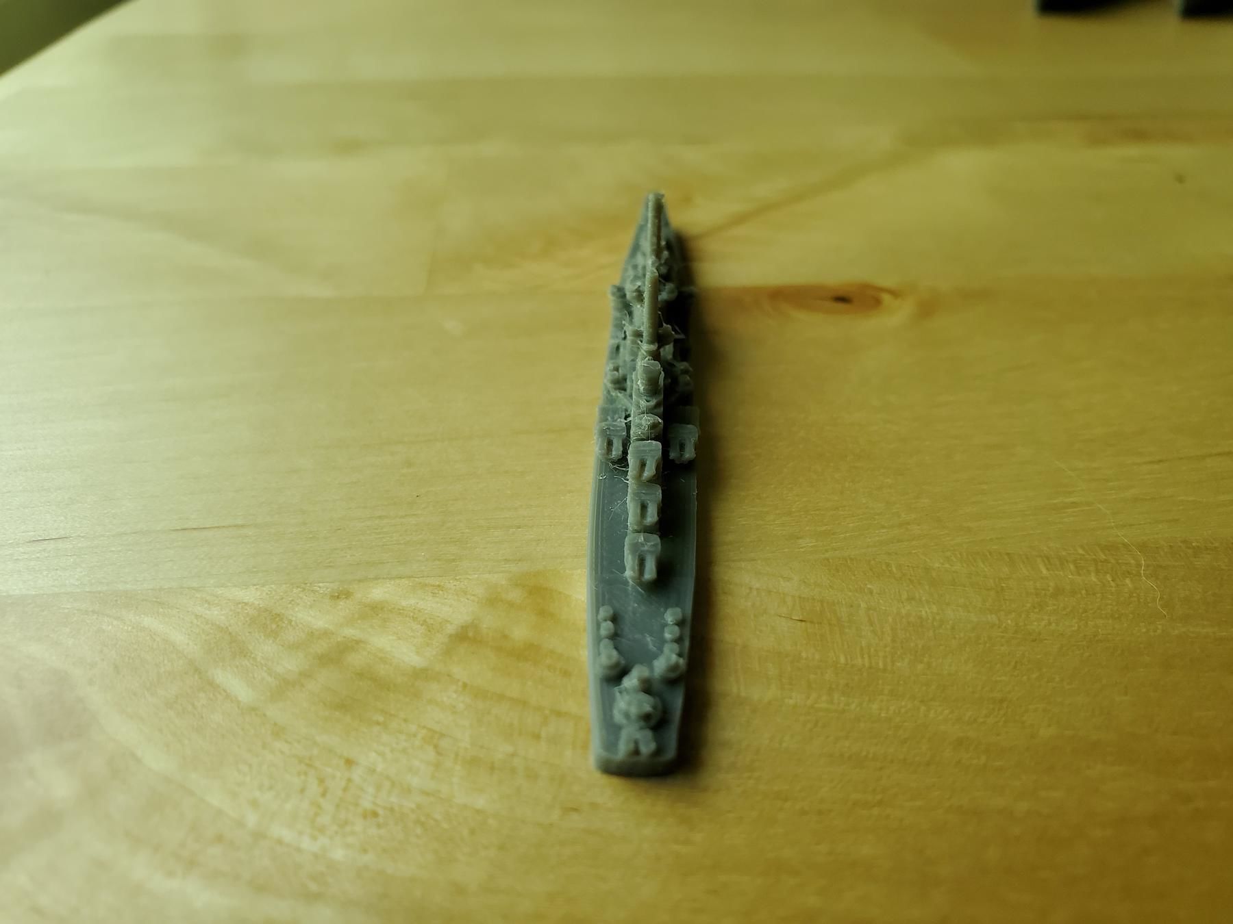 US Atlanta Class Cruiser Warship 3D print model_13