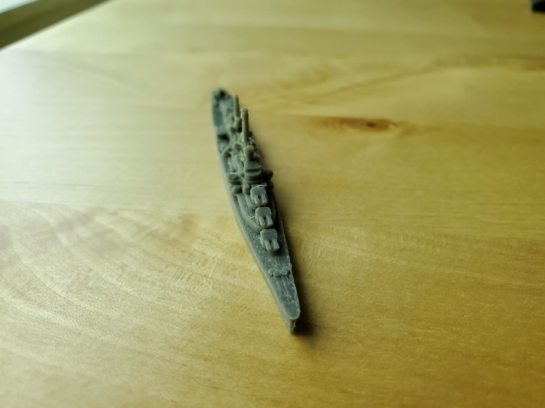 US Atlanta Class Cruiser Warship 3D print model_12