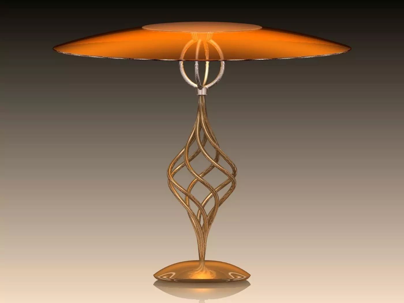 Spiral Lamp Free 3D model
