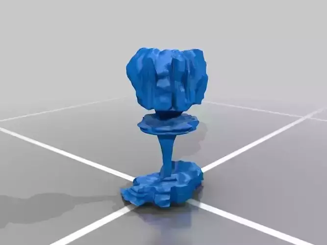 Nuke Blast Free 3D print model