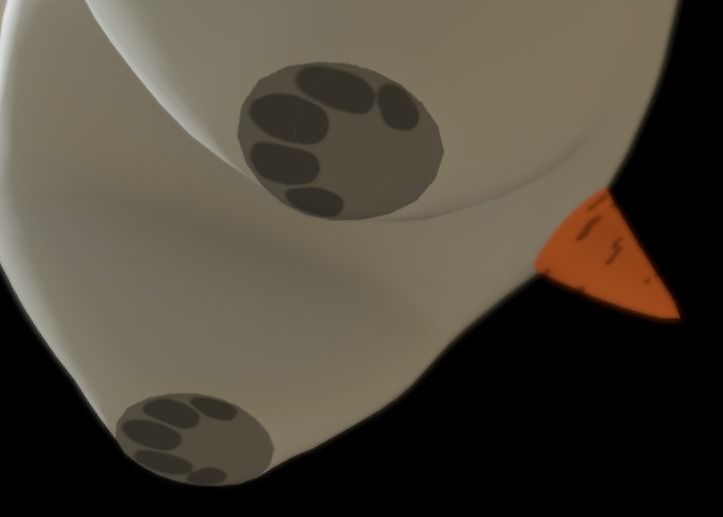 Carrit leaf 3D model_3