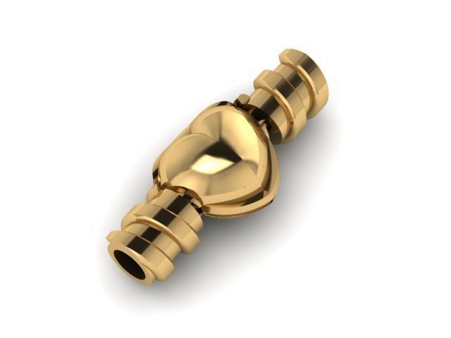 heart charm lock set  3D print model