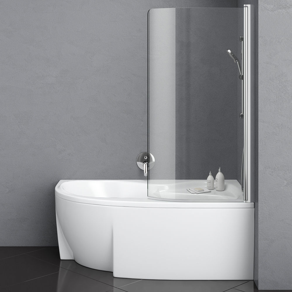 Set of baths Ravak set 14 -LoveStory -Chrome -Rosa 95 -BeHapp 3D model_7