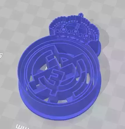Real Madrid Shield Cookie Cutter Escudo Cortante Galletas