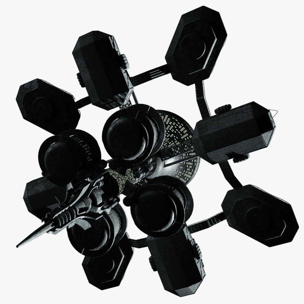 space station 3D model_6